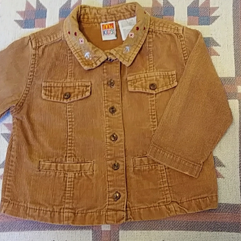 McKids Girl's Corduroy Jacket 2T